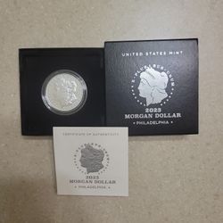 2023 P Morgan Silver Dollar 
