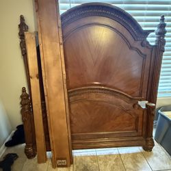 King headboard and footboard
