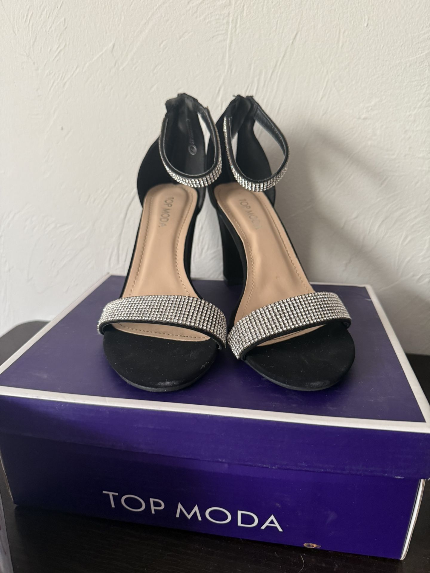 Women's Rhinestone High Heels