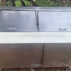 Beverage Air Spe60hc-24m 60" 2 Door Mega Top Refrigerated Sandwich