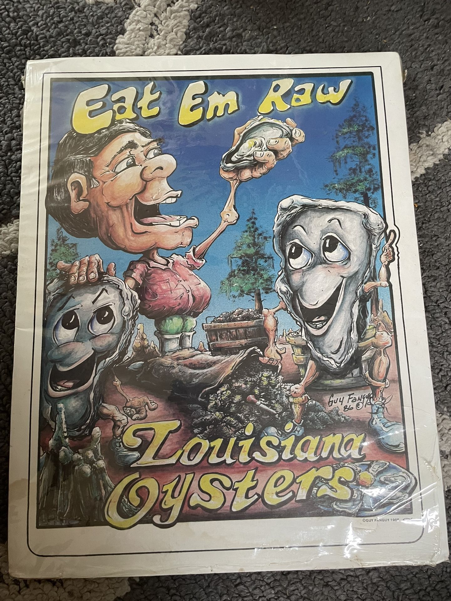 Vintage Advertisement By Guy Gangly