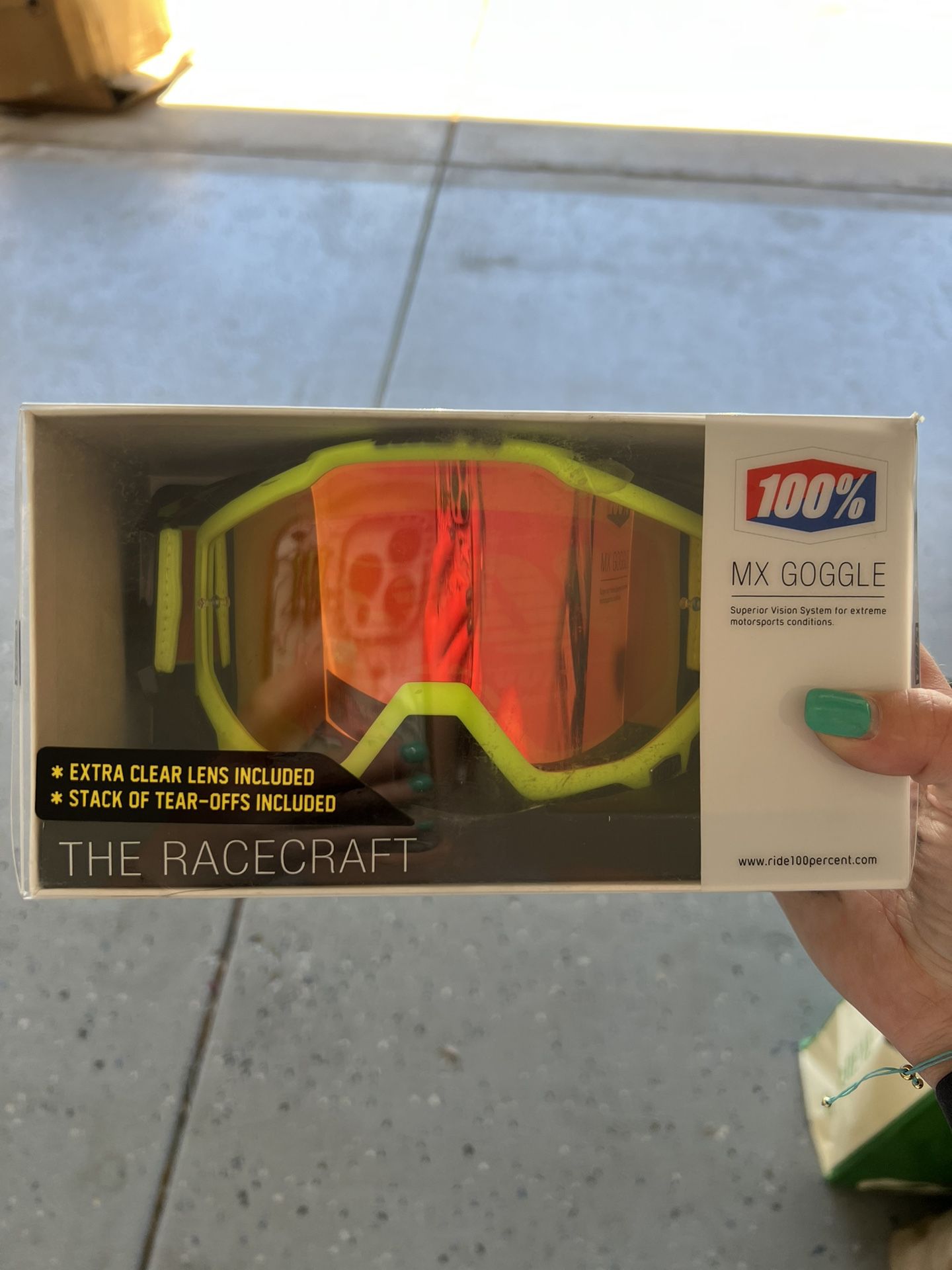 100% Racecraft Goggles 