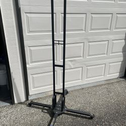 6 Bike rack stand 68” tall