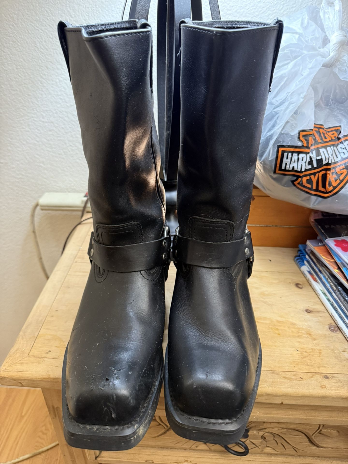Harley-Davidson Black Riding Boots