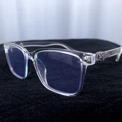 Chrome Sunglasses Hearts/Dagger/cox Ucker Eyewear Streetwear Dutch Designer Kith Von Clear Transparent 