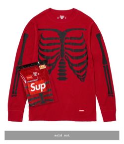 Supreme x Hanes Bones Thermal Crew (1 Pack) Size Large