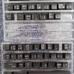 Black keycaps For 60% Keyboard 