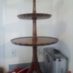 3 Tier Antique Table