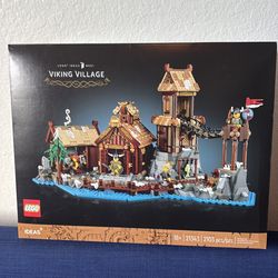Lego Viking village sealed new in box 21343