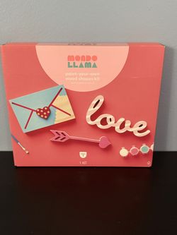 Mondo Llama Paint Wood Kit