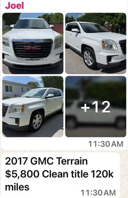 2017 GMC terrain slt