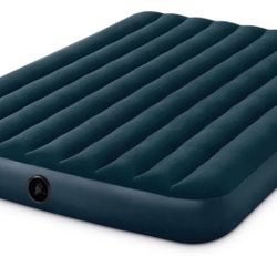 Intex 10" Queen Standard Dura-Beam Airbed Mattress - Pump Not Included