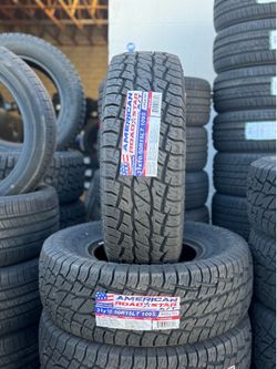 31x10.50r15 American All Terrain New set of tires Installation and balance included