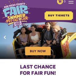 2025 San Diego County Fair Admission Ticket