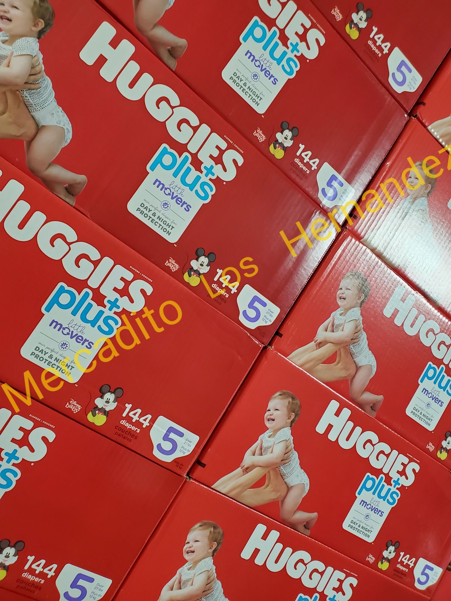 Huggies Little Movers Size 5 - 156 Diapers Pañales/ Firm price
