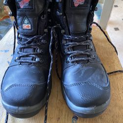 redwing saftey toe boots