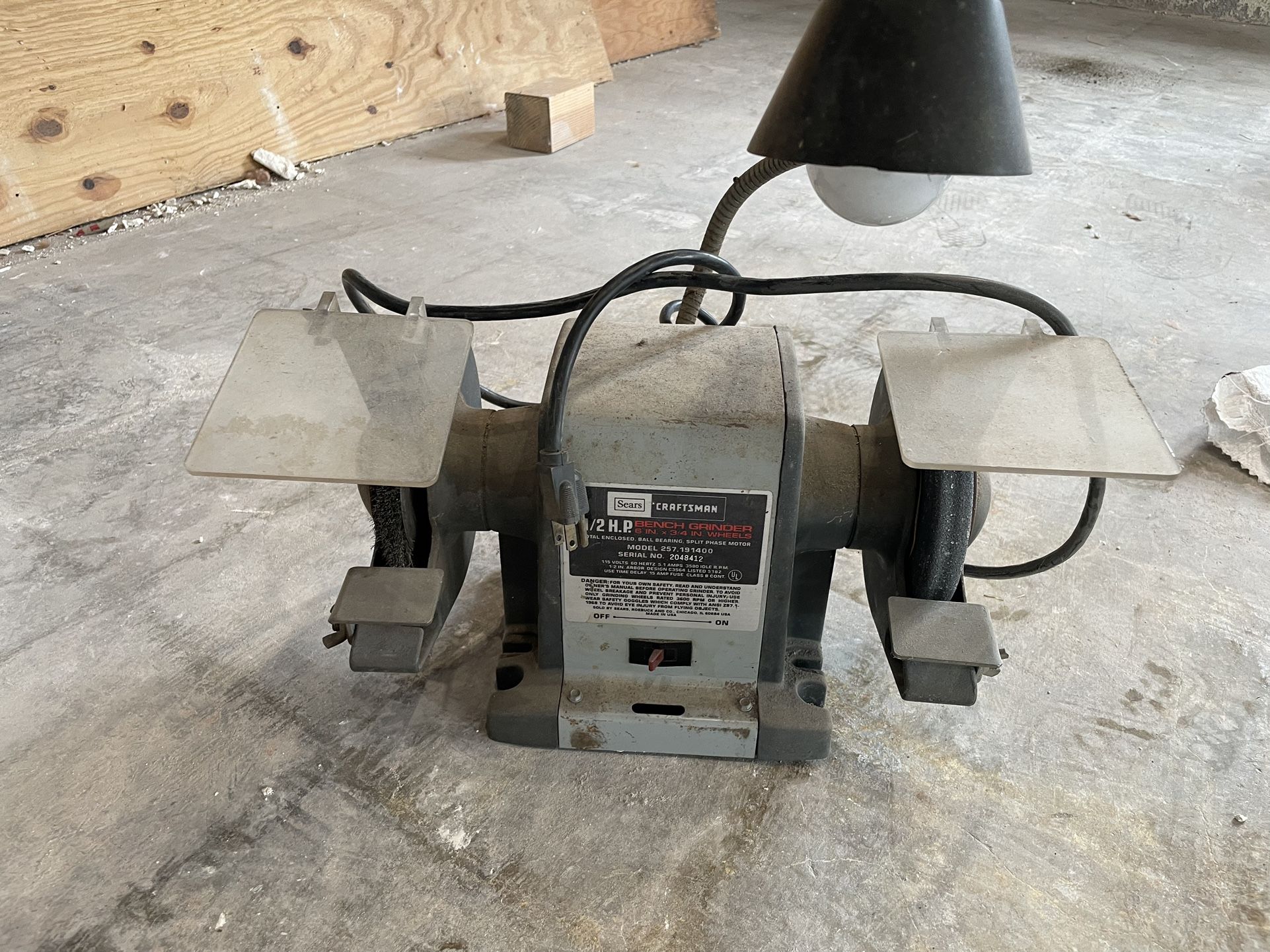Sears Craftsman Bench Grinder for Sale in Shadow Hills, CA OfferUp