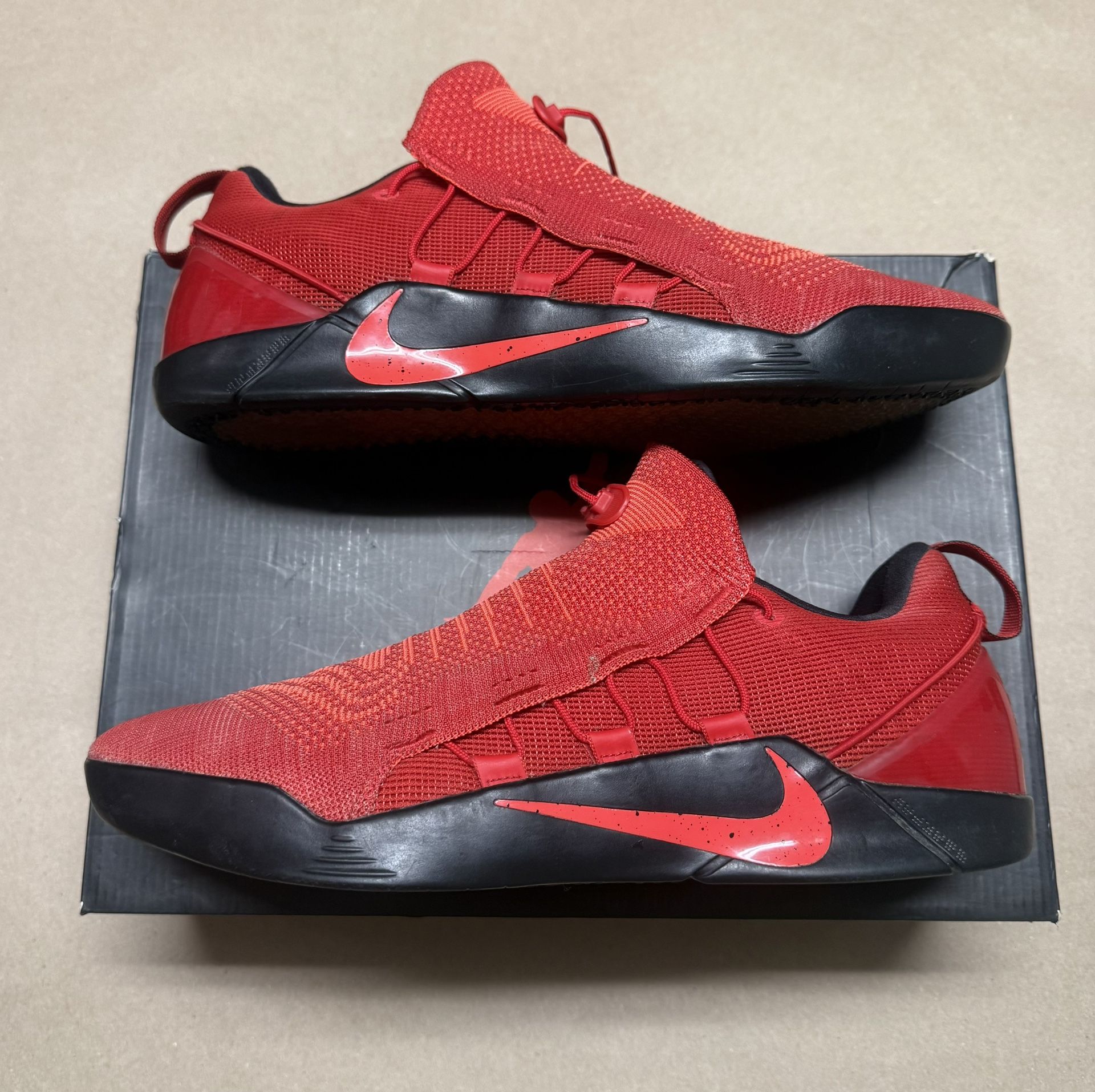 Nike Air Zoom Kobe AD NXT University Red men’s size 14 Rare!