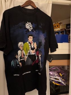 Darc Sport x Demon Slayer “The Hashira” Premium Oversized Tee Size Large