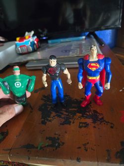 2011-13 DC McDonald's happy meal toys.