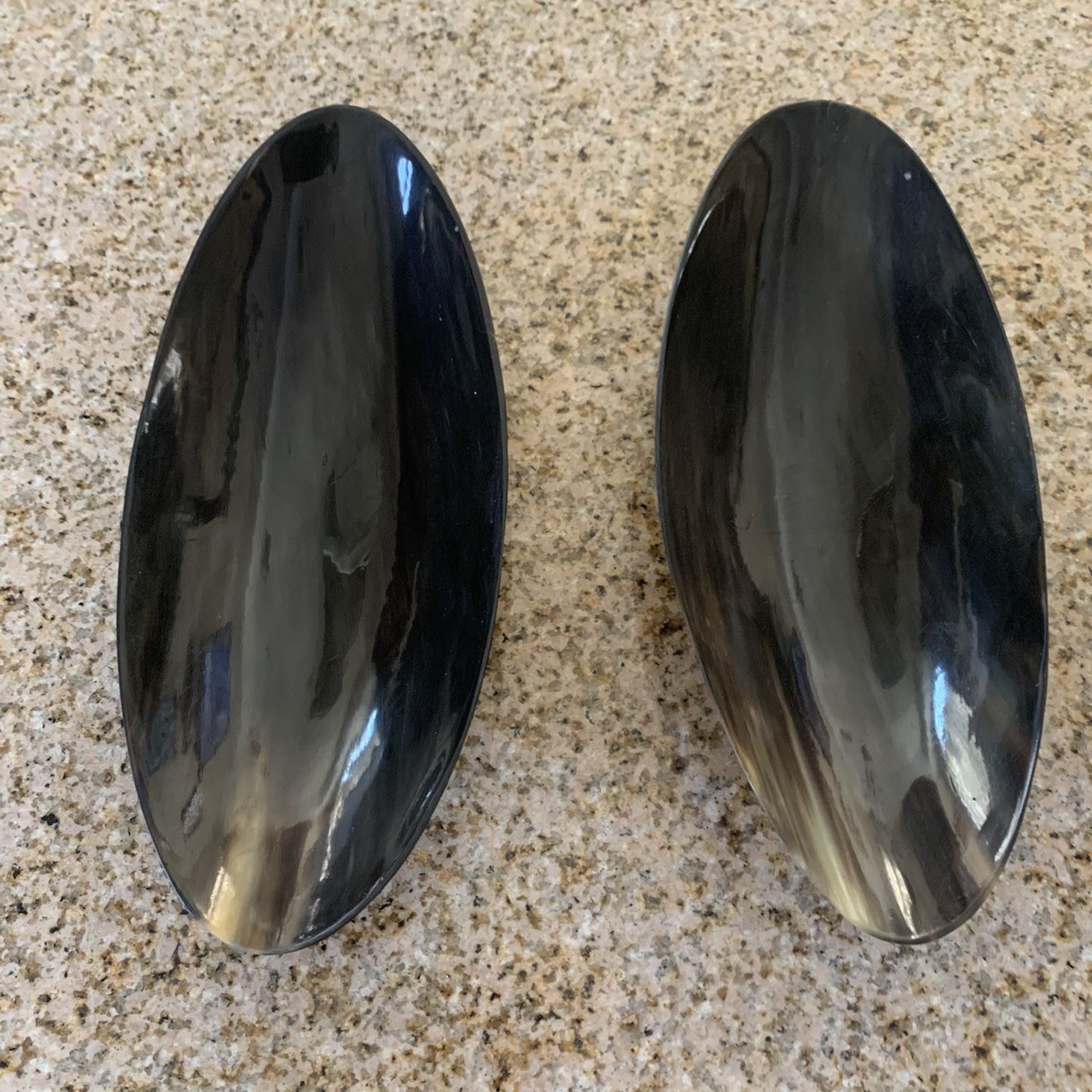 2 Genuine Horn Bowls