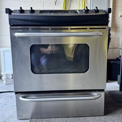 Stainless Steel GE Stove For Sale
