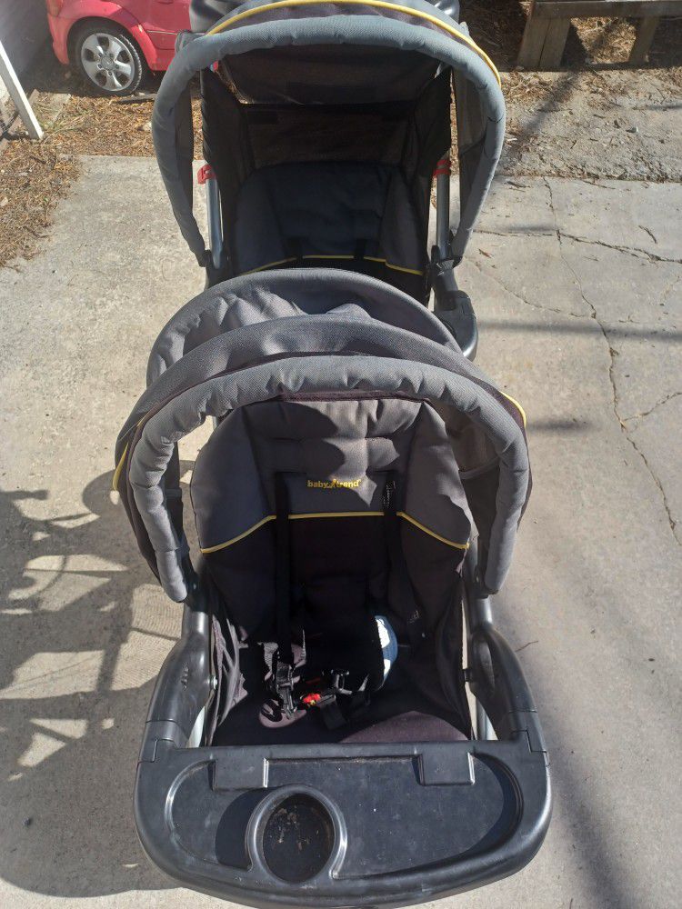 Sit And Stand Double Stroller
