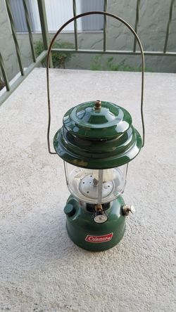 Coleman gas lantern