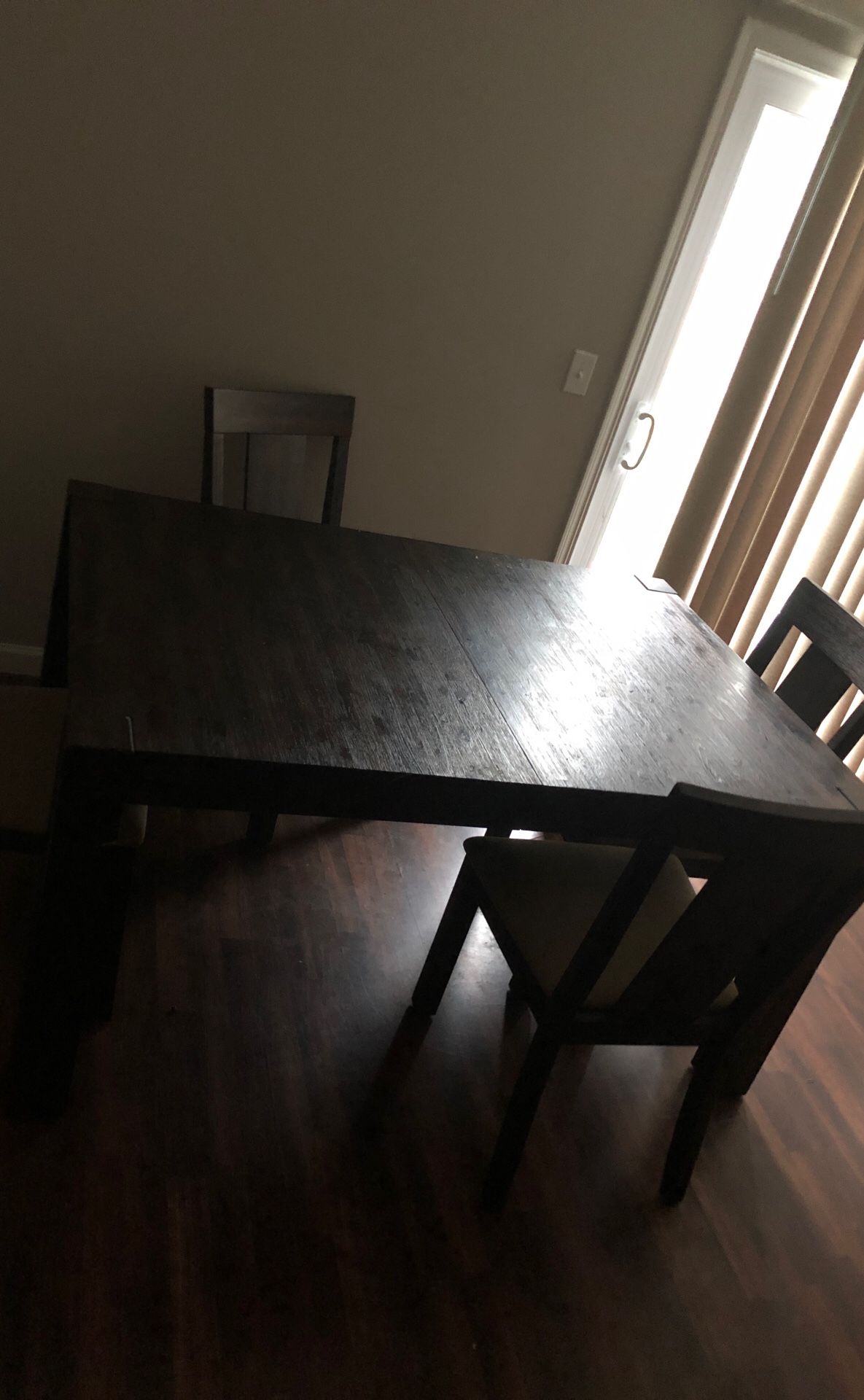 Kitchen table and chairs