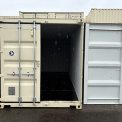 20 FOOT NEW 1-TRIP CONTAINER STD SHED,STORAGE,SHIPPING,CONEX