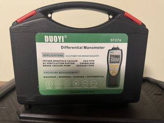 Differential Manometer