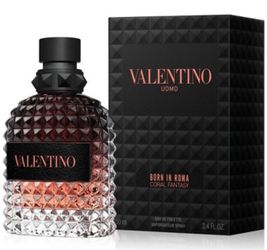 Valentino men perfume coral fantasy new sealed authentic