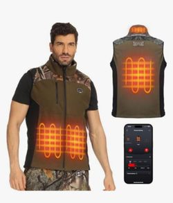KEMIMOTO - Men's Heated Vest( XL)with 12V 20000mAh Battery, located in yucaipa
