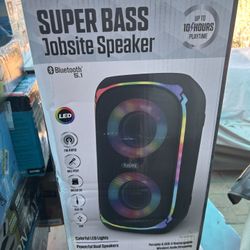 New Super Base Bluetooth Speaker With Mic For Karaoke.