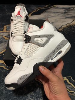 Jordan Retro 4 White Cement