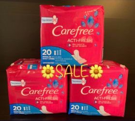 (PACK OF 3) CAREFREE LINERS