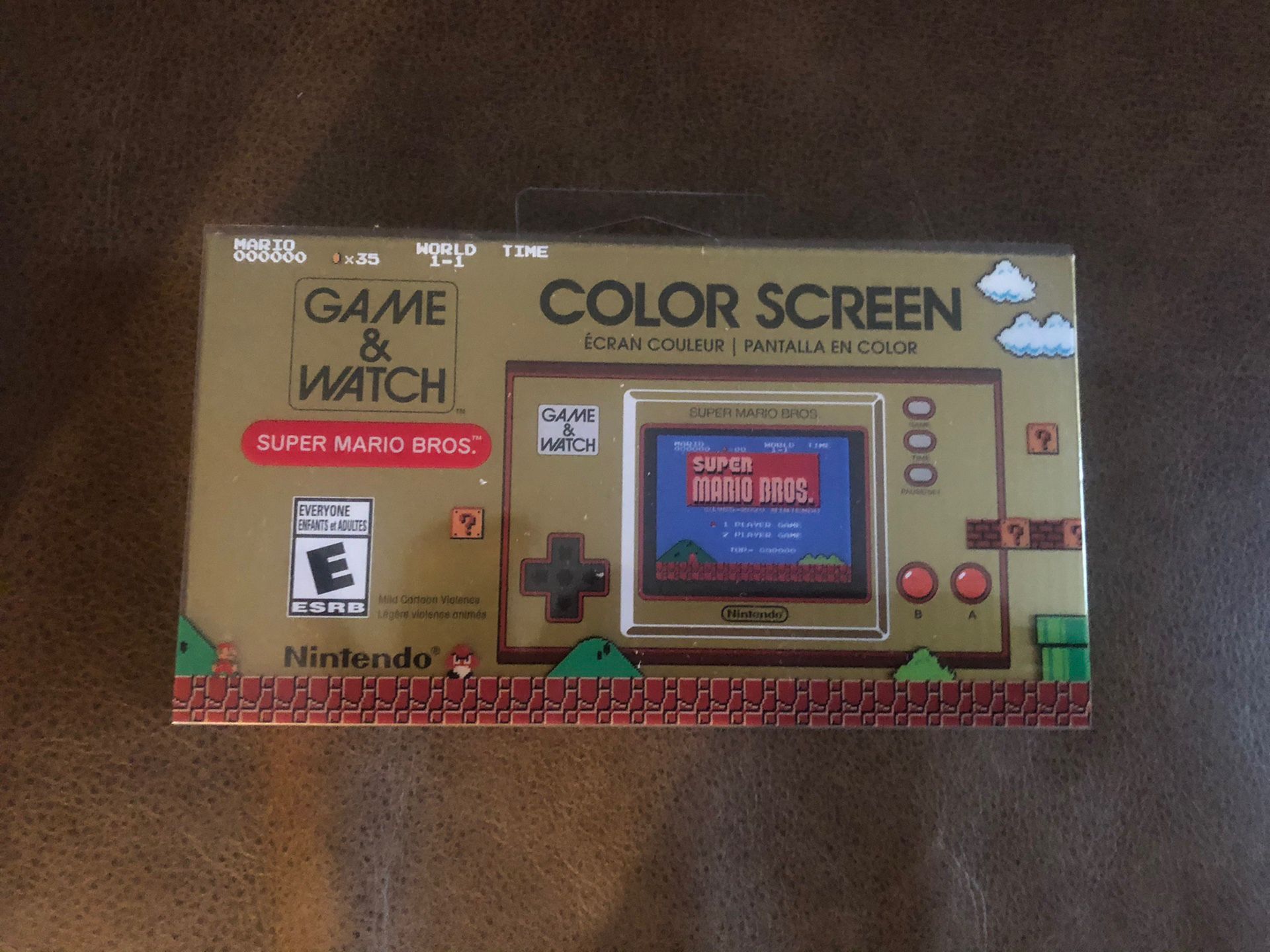 Super Mario Bros Game And Watch Nintendo Handheld Game