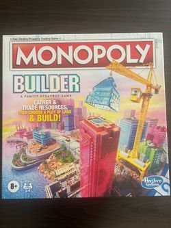 Monopoly Builder Board Game