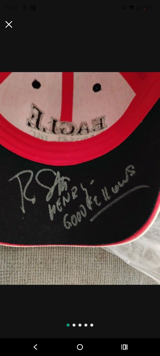 Ray Liotta And The Original Henry Hill Signed Hat
