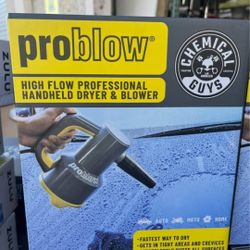 Chemical Guys problow High Flow Handheld Dryer Blower