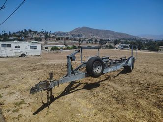 20ft Galvanized single-axle boat trailer