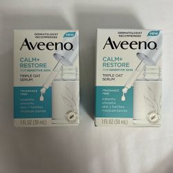 Aveeno Calm & Restore serum 1 oz: $10 each