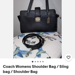 Coach Bag . Brand New  Black 