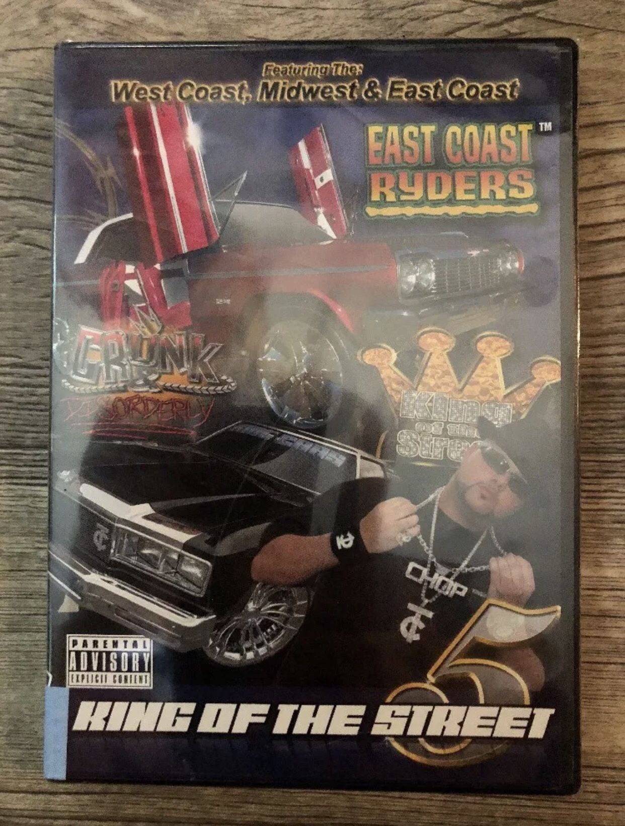 EAST COAST RYDERS King of the Street CRUNK & DISORDERLY Vol 5 (2005)