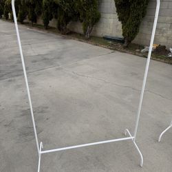 Clothing Racks - White
