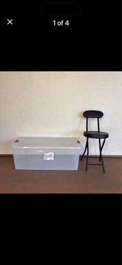 One JUMBO Sterilite 110 Qt. ClearView Storage Bin Box