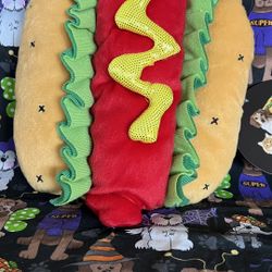 Hot Dog Halloween Dog Costume Size XS, S & M