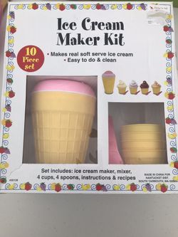 Ice Cream Maker Kit