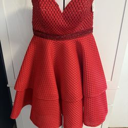 Sherri Hill Red Homecoming Dress – Size 4 – $85