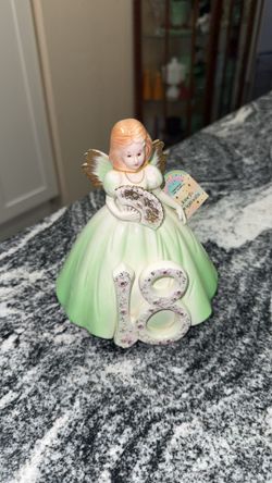 Vintage Josef Originals "Birthday Girls" Angel Age 18 Figurine